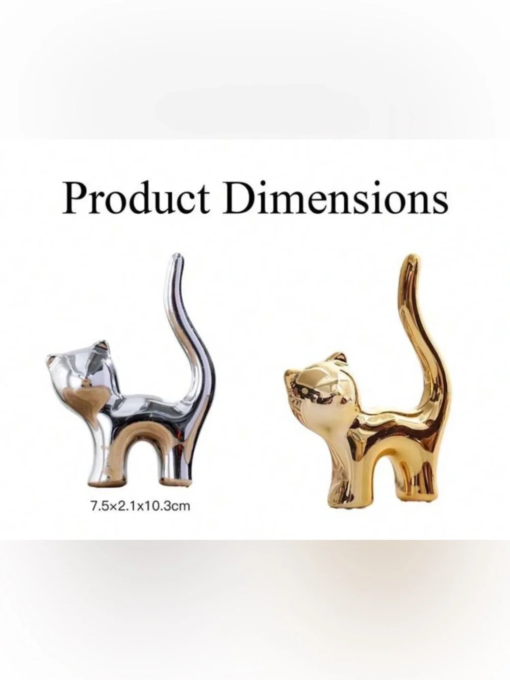 GoldCat‎ Ring Holder